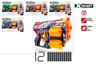 Игрушечное оружие X-Shot Skins Dread, различные виды, 8+ цена и информация | Конструктор автомобилей игрушки для мальчиков | 220.lv