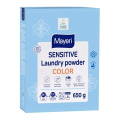 MAYERI Sensitive Color veļaspulveris 650g cena un informācija | Veļas mazgāšanas līdzekļi | 220.lv