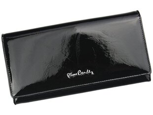 Женский кожаный кошелек Pierre Cardin PRC-02-LEAF-102-BLACK цена и информация | Женские кошельки, держатели для карточек | 220.lv