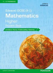 Edexcel GCSE (9-1) Mathematics: Higher Student Book, Higher Student Book cena un informācija | Grāmatas pusaudžiem un jauniešiem | 220.lv