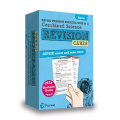 Pearson REVISE Edexcel GCSE (9-1) Combined Science Higher Revision Cards: for home learning, 2022 and 2023 assessments and exams цена и информация | Книги для подростков и молодежи | 220.lv