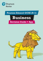 Pearson REVISE Edexcel GCSE (9-1) Business Revision Guide plus App: for home learning, 2022 and 2023 assessments and exams cena un informācija | Grāmatas pusaudžiem un jauniešiem | 220.lv