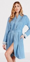 Sieviešu halāts NOTTINGHAM mod. PV38121(Gaiši zilā krāsā) цена и информация | Женские халаты | 220.lv