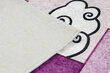 Mazgājams paklājs BAMBINO, klase, numuri bērniem, neslīdošs - rozā цена и информация | Paklāji | 220.lv