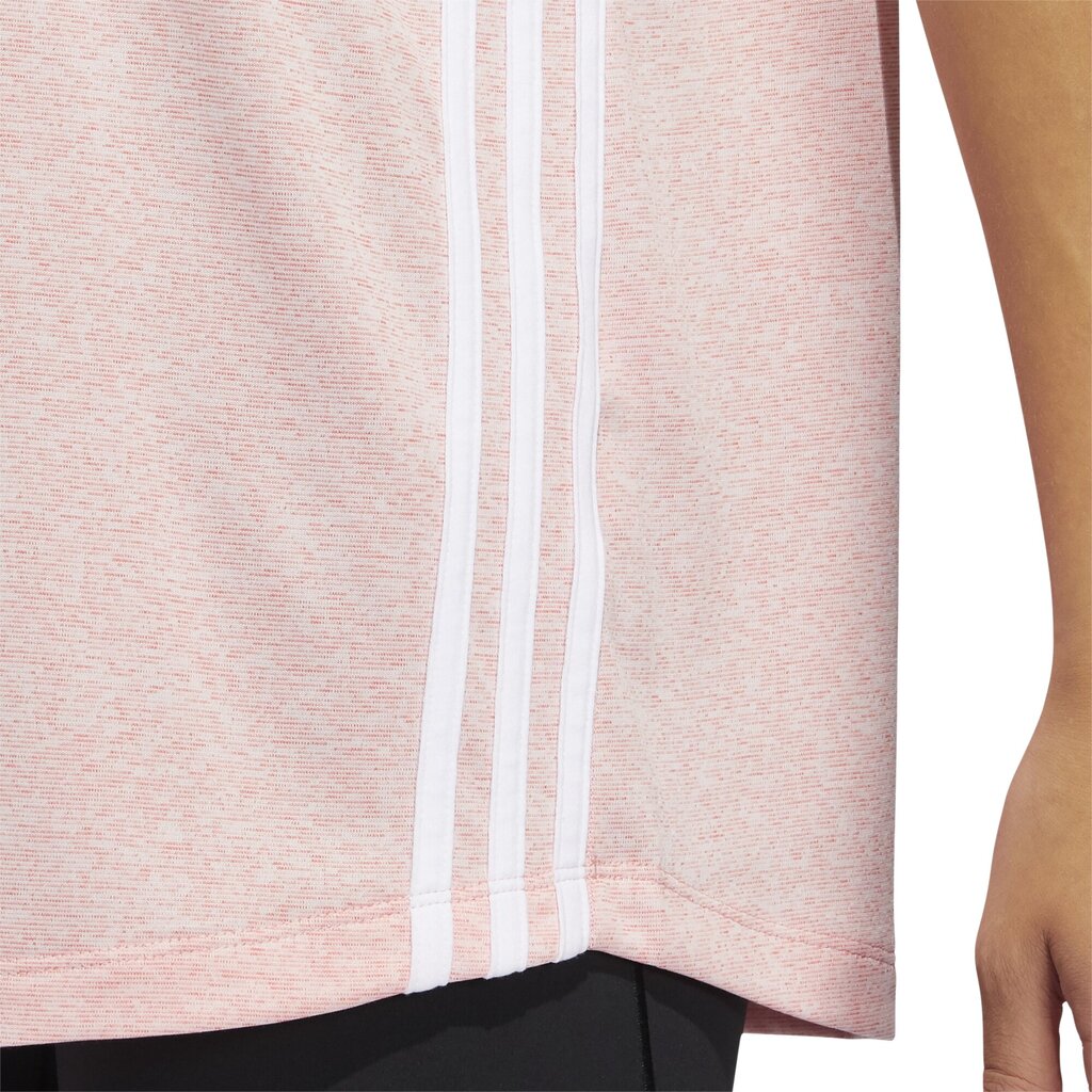 Treniņu T krekls Adidas 3 STIPE TEE rozā цена и информация | T-krekli sievietēm | 220.lv