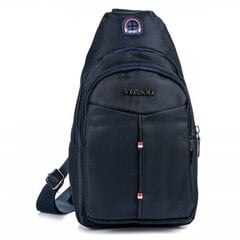 Мужская сумка через плечо VRPP-NER-M-5-BLU цена и информация | Мужские сумки | 220.lv