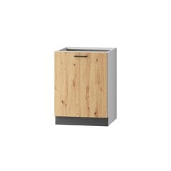 Напольный кухонный шкафчик CLARA, дуб цена и информация | Кухонные шкафчики | 220.lv