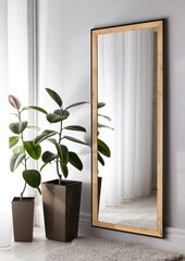 Spogulis Bianka 70 x 170 cm ozols цена и информация | Зеркала | 220.lv