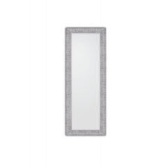 Spogulis Amy 50 x 150 cm melns/hromēts cena un informācija | Spoguļi | 220.lv