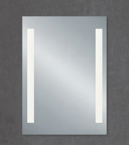 Spogulis Senna 50 x 70 cm ar LED gaismu IP44 цена и информация | Spoguļi | 220.lv