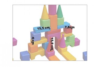 Plastmasas klucīši, 30 daļas (5012) 5111 cena un informācija | Rotaļlietas zīdaiņiem | 220.lv