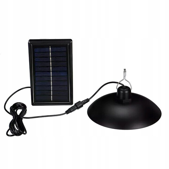 Ielu lampa 3,6 W 800 lm, ko darbina saules enerģijas tālvadības pults cena un informācija | Āra apgaismojums | 220.lv