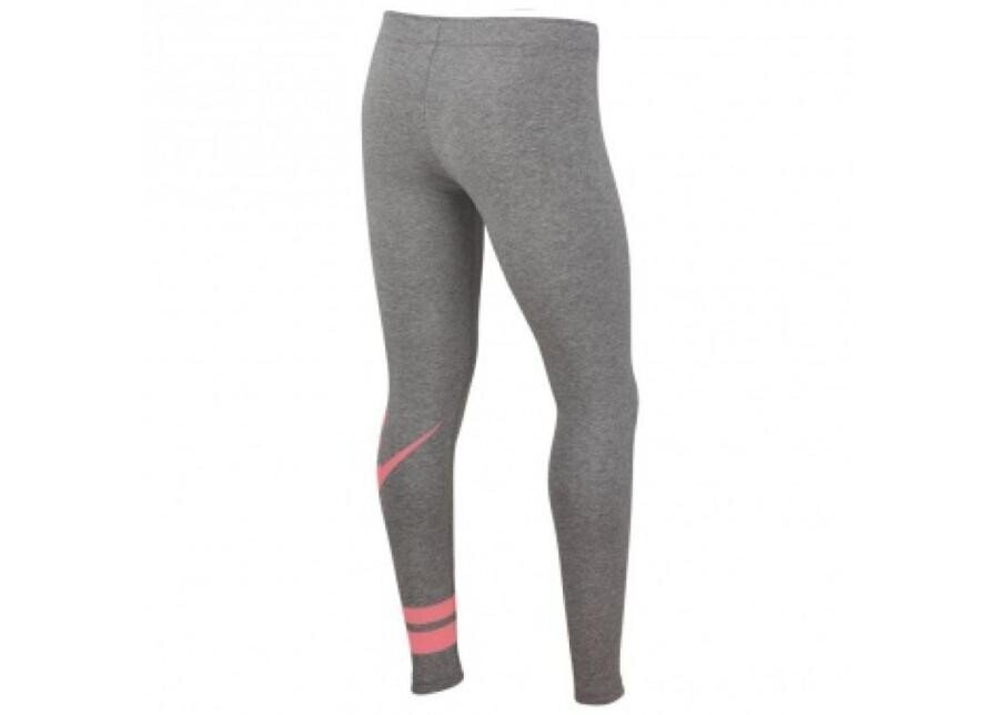 Treniņbikses meitenei Nike Girls NSW Legging Favorite GX3, pelēkas цена и информация | Bikses meitenēm | 220.lv