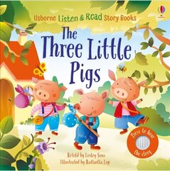 Listen and Read: The Three Little Pigs cena un informācija | Grāmatas mazuļiem | 220.lv