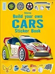 Build your own Cars Sticker book cena un informācija | Grāmatas mazuļiem | 220.lv