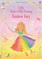 Little Sticker Dolly Dressing Rainbow Fairy cena un informācija | Grāmatas mazuļiem | 220.lv