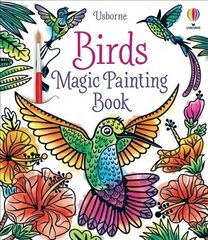 Birds Magic Painting Book cena un informācija | Grāmatas mazuļiem | 220.lv