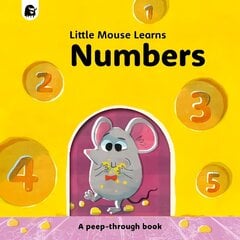 Numbers: A peep-through book цена и информация | Книги для самых маленьких | 220.lv