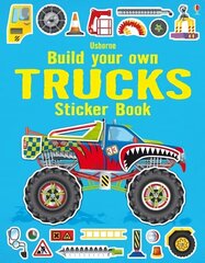 Build Your Own Trucks Sticker Book cena un informācija | Grāmatas mazuļiem | 220.lv