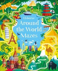 Around the World Mazes цена и информация | Книги для самых маленьких | 220.lv