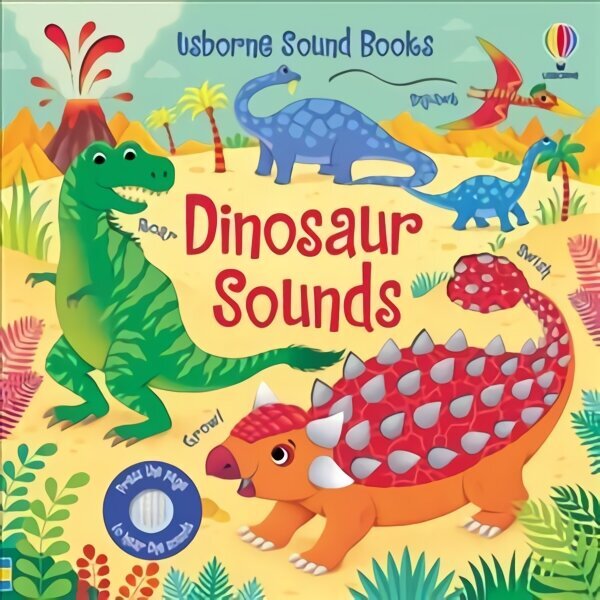 Dinosaur Sounds cena un informācija | Grāmatas mazuļiem | 220.lv
