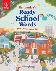 Britannica's Ready-for-School Words: 1,000 Words for Big Kids цена и информация | Книги для малышей | 220.lv