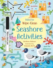 Wipe-Clean Seashore Activities цена и информация | Книги для малышей | 220.lv