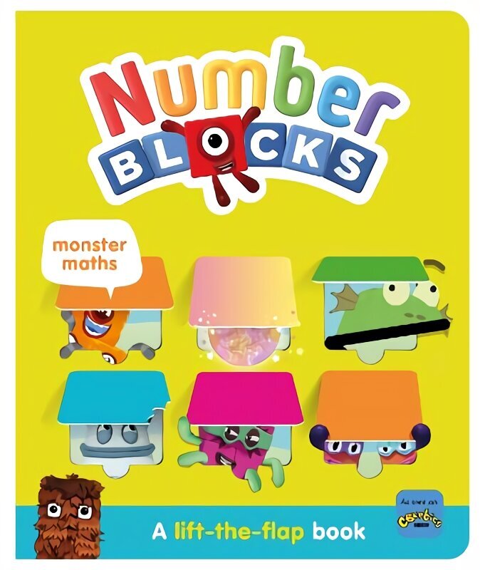 Numberblocks Monster Maths: A Lift the Flap Book cena un informācija | Grāmatas mazuļiem | 220.lv