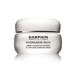 Интенсивно увлажняющий крем для лица для сухой кожи Darphin Hydraskin Rich All Day Skin Hydrating Cream, 100 мл цена и информация | Наносите на чистую кожу лица. Подержите около 10-15 минут и смойте водой. | 220.lv