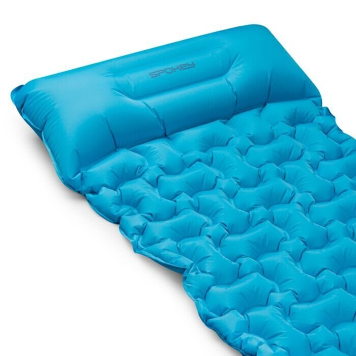 Piepūšams matracis Spokey Air Bed, vienguļamais, 213x36 cm, zils цена и информация | Piepūšamie matrači un mēbeles | 220.lv