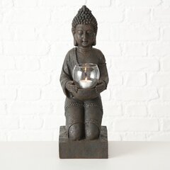 Boltze svečturis Buddha 44 cm cena un informācija | Sveces un svečturi | 220.lv