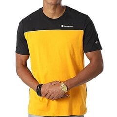 Crewneck t-krekls champion legacy vīriešiem yellow 217855kk001 217855KK001 cena un informācija | Vīriešu T-krekli | 220.lv