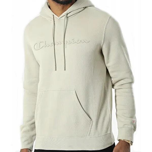 Hooded sweatshirt champion vīriešiem beige 218282es066 218282ES066 cena un informācija | Vīriešu jakas | 220.lv