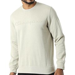 Crewneck sweatshirt champion vīriešiem beige 218283es066 218283ES066 cena un informācija | Vīriešu jakas | 220.lv