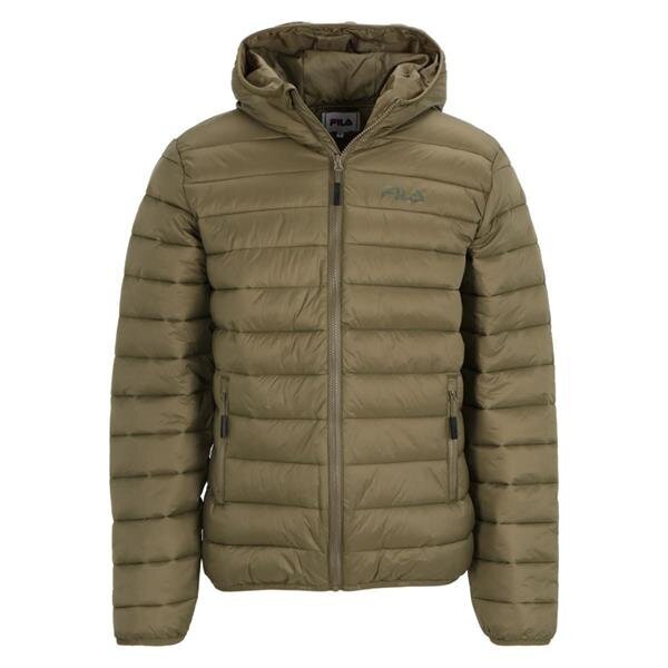 Stein hooded lightweight jkt fila vīriešiem green fam026960014 FAM026960014 cena un informācija | Sporta apģērbs vīriešiem | 220.lv