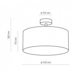 Griestu lampa TK Ligting Rondo 1036 cena un informācija | Griestu lampas | 220.lv