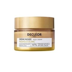 Mitrinošs sejas krēms nobriedušai ādai Decleor Magnolia Blanc Rosy Cream, 50 ml cena un informācija | Sejas krēmi | 220.lv