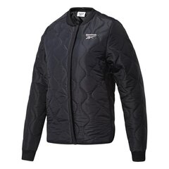 Ow c pad jkt reebok sievietēm black gu5773 GU5773 цена и информация | Женские толстовки | 220.lv