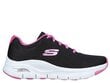 Arch fit skechers sievietēm black 149057bkfs 149057BKFS cena un informācija | Sporta apavi sievietēm | 220.lv