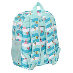 Школьный рюкзак Spongebob Stay positive, синий / белый (32 x 38 x 12 см) цена и информация | Школьные рюкзаки, спортивные сумки | 220.lv
