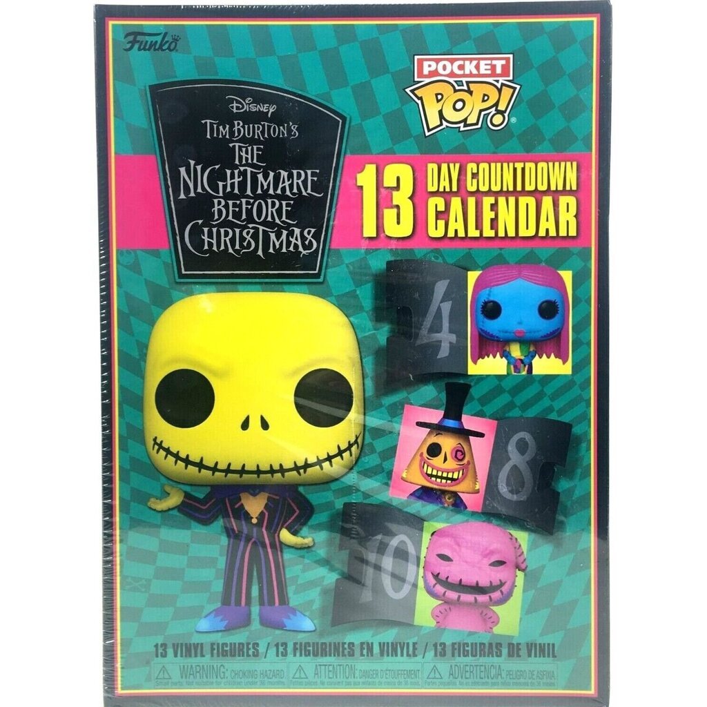 Funko Pop! The Nightmare Before Christmas - 13 Day Countdown Adventes kalendārs cena un informācija | Datorspēļu suvenīri | 220.lv