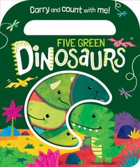 Five Green Dinosaurs cena un informācija | Grāmatas mazuļiem | 220.lv