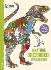 Nature Timeline Stickerbook цена и информация | Книги для малышей | 220.lv
