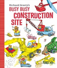 Richard Scarry's Busy, Busy Construction Site цена и информация | Книги для самых маленьких | 220.lv