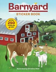 Barnyard Sticker Book: Includes 250 Stickers and 4 Scenes cena un informācija | Grāmatas mazuļiem | 220.lv