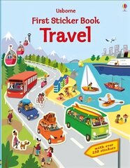 First Sticker Book Travel cena un informācija | Grāmatas mazuļiem | 220.lv