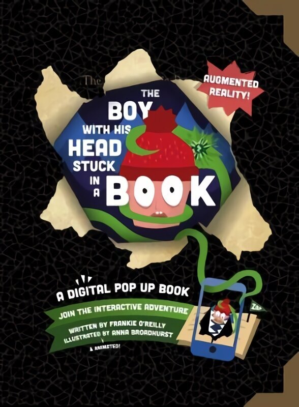 Boy with His Head Stuck in a Book: A Digital Pop-Up Book cena un informācija | Grāmatas mazuļiem | 220.lv