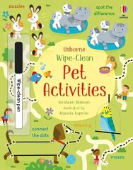 Wipe-Clean Pet Activities цена и информация | Книги для самых маленьких | 220.lv