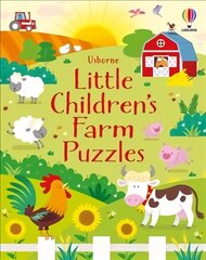 Little Children's Farm Puzzles цена и информация | Книги для малышей | 220.lv