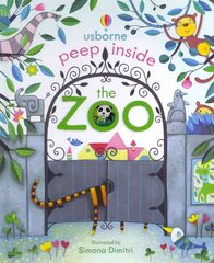 Peep Inside The Zoo цена и информация | Книги для малышей | 220.lv